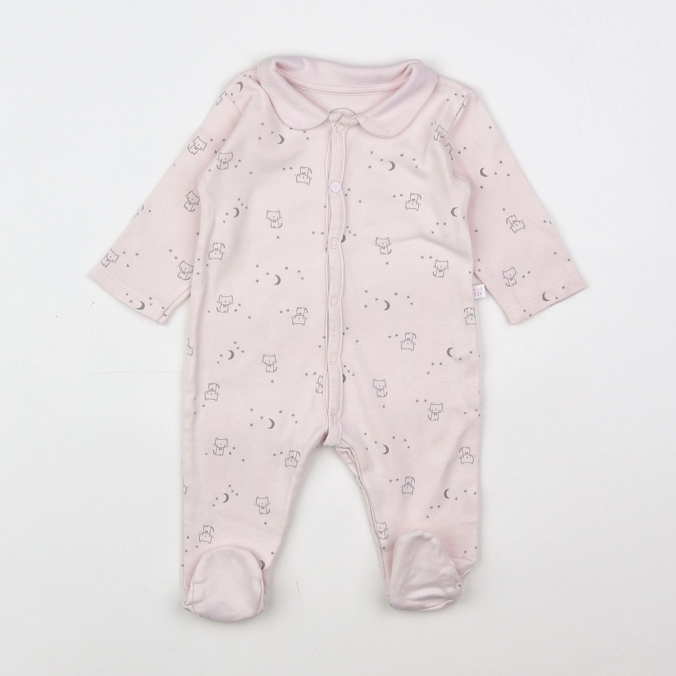 Absorba - pyjama coton rose - 3 mois